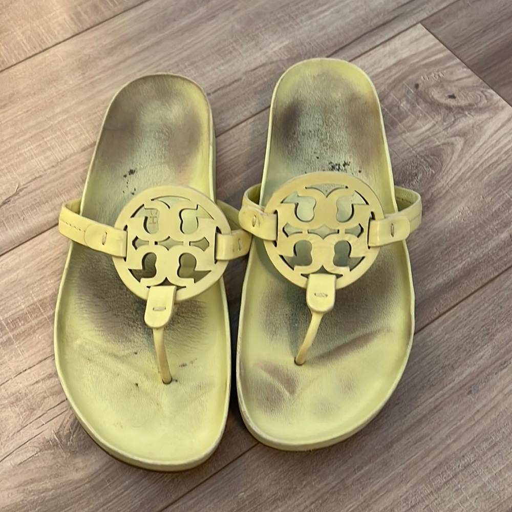 Tory Burch buttery yellow Miller cloud